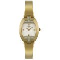 Tissot Women's T62529531 T-Tonneau Collection Diamond Gold-Tone Watch