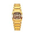 Tissot Women's T0091103329700 T-Moments Goldtone Stainless Steel Brown Dial Watch