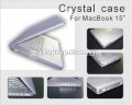 Apple Macbbok Pro 15.4 inch Crystal case - Sliver