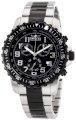 Invicta Men's 1326 Invicta II Chronograph Black Dial Two-Tone Stainless Steel Watch