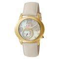 Elletime Women's EL20049S04N Ion-Plating Gold Mother Of Pearl White Dial Watch