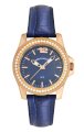 Tommy Bahama Swiss Women's TB2129 Riviera Blue Strap Silver Dial Stone Bezel Watch