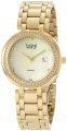 Burgi Women's BU55YG Swiss Quartz Diamond Bracelet Watch