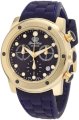 Glam Rock Women's GR50145 Aqua Rock Chronograph Navy Dial Navy Silicone Watch