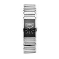 Rado Women's R20786159 Integral Black Dial Quartz Stainless Steel Watch