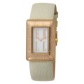 EL20085S02C  Women's EL20085S02C Ion-Plating White Dial and Rose Gold Indexes White Strap Watch