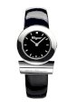 Ferragamo Women's F56SBQ9909J S009 Gancino Black Patent Band Logo Watch