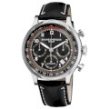 Baume & Mercier Men's 10001 Capeland Chronograph Black Chronograph Dial Watch