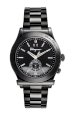 Ferragamo Men's F62LDT6809 S110 1898 Black IP Coated Stainless-Steel Date Watch