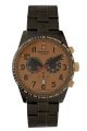 Swiss Military Calibre Men's 06-5R4-13-002 Red Star Gold Tone Dial Chronograph Steel Date Watch