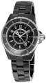 Chanel Women's H0682 J12 Black Dial Watch