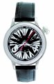 Gio Monaco Women's 388-A 101 THS Automatic Black Alligator Leather Watch
