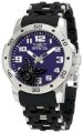 Invicta Men's 10295 Sea Spider Purple Dial Black Polyurethane Watch