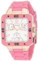 Invicta Women's 1297 Angel Collection Multi-Function Pink Rubber Watch