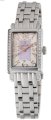 Gevril Avenue of Americas Super Mini Steel & Diamond Womens Luxury Watch Date 8248REB