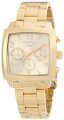Invicta Women's 12101 Angel Gold Dial 18k Gold Ion-Plated Stainless Steel Watch