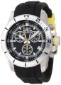 Invicta Men's 11744BYB Pro-Diver Chronograph Black Dial Black Polyurethane Watch