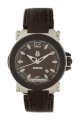 Gio Monaco Men's 764B-A Graffiti Automatic Brown Dial Alligator Leather Watch