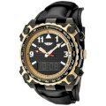 I By Invicta Men's 70970-002 Black Dial Black Leather Analog Digital Watch
