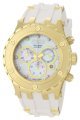 Invicta Men's 0525 Reserve Collection Specialty Chronograph Midsize White Polyurethane Watch