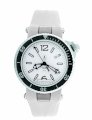 Gio Monaco Men's 788-P05 Poseidon Abissi Automatic White Luminous Rubber Watch