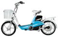 Xe đạp điện Yamaha YDC-H2  Màu trắng xanh
