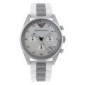 Emporio Armani Women's AR5885 Stainless Steel Analog with Stainless Steel Bezel Watch