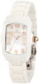 Invicta Women's 1962 Baby Lupah Mother-of-Pearl Dial White Ceramic Watch