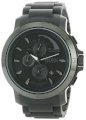 Hugo Boss Men's 1512393 H2001 Chronograph Black Dial Rubber Bracelet Watch