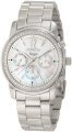 Invicta Women's 11768 Angel Crystal Accented Mother-Of-Pearl Dial Stainless Steel Watch