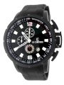 Le Chateau Men's 5503MRUB-GUN Sport Dinamica Steel Black Ion-Plated Chrono Watch