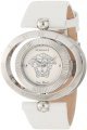 Versace Women's 91Q99D002 S001 Eon Stainless Steel Reversible Bezel White Leather Watch