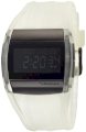  Vestal Men's CRU011 Crusader Black Ion-Plated Clear Polyurethane Surf Watch