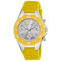 Vernier Women's VNR11121YL Fashion-Sport Yellow Silicone Faux Chrono Watch