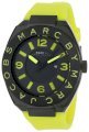 Marc Jacobs Royal Yellow Silicone Strap, Dial & Black Case Watch MBM5516