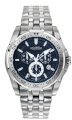 Roamer of Switzerland Men's 750837 41 45 70 R-Power Chrono Stainless Steel Blue Dial Chronograph Watch