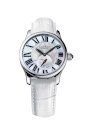 Louis Erard Women's 92602AA01.BDC94 Emotion Automatic Sunray Dial White Leather Watch