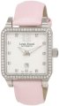 Louis Erard Women's 20700SE11.BDS60 Emotion Square Automatic Pink Satin Diamond Watch