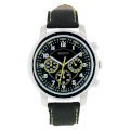 Timex Men's T2N163 Nylon Analog with Black Dial Watch