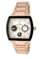 Le Chateau Men's 5420M-WHT Sports Dinamica Collection Rose-gold Watch