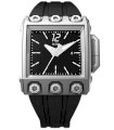 RSW Men's 7120.MS.R1.H1.00 Outland Square Automatic Grey Pvd Black Dial Rubber Watch