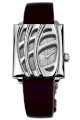 RSW Women's 6020.BS.L1.5.00 Wonderland Stainless-Steel Silver Dial Black Patent Leather Watch