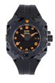 RSW Men's 7050.1.R1.18.00 Diving Tool Black Pvd Rotating Bezel Water Resistant Rubber Watch