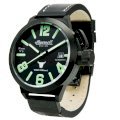 Ingersoll Men's IN8900BBK Bison Automatic Black Leather Strap Watch