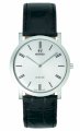 Roamer of Switzerland Men's 937830 41 15 09 Slim Line Silver Dial Black Leather Watch