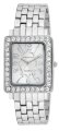 Vernier Women's VNR11008 Rectangular Crystal Bezel Bracelet Fashion Watch