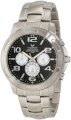 Viceroy Men's 40323-15 White Sub Dials Black Dial Stainless-steel Watch