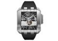 RSW Men's 7110.MS.V1.1.D1 Crossroads Square Black Automatic Diamond Leather Watch