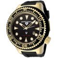 Swiss Legend Men's 21818D-YG-01 Neptune Collection Yellow Gold Ion-Plated Black Rubber Watch