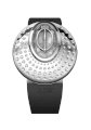 RSW Women's 7130.BS.R1.5.00 Moonflower Stainless-Steel Dotted Automatic Black Rubber Watch